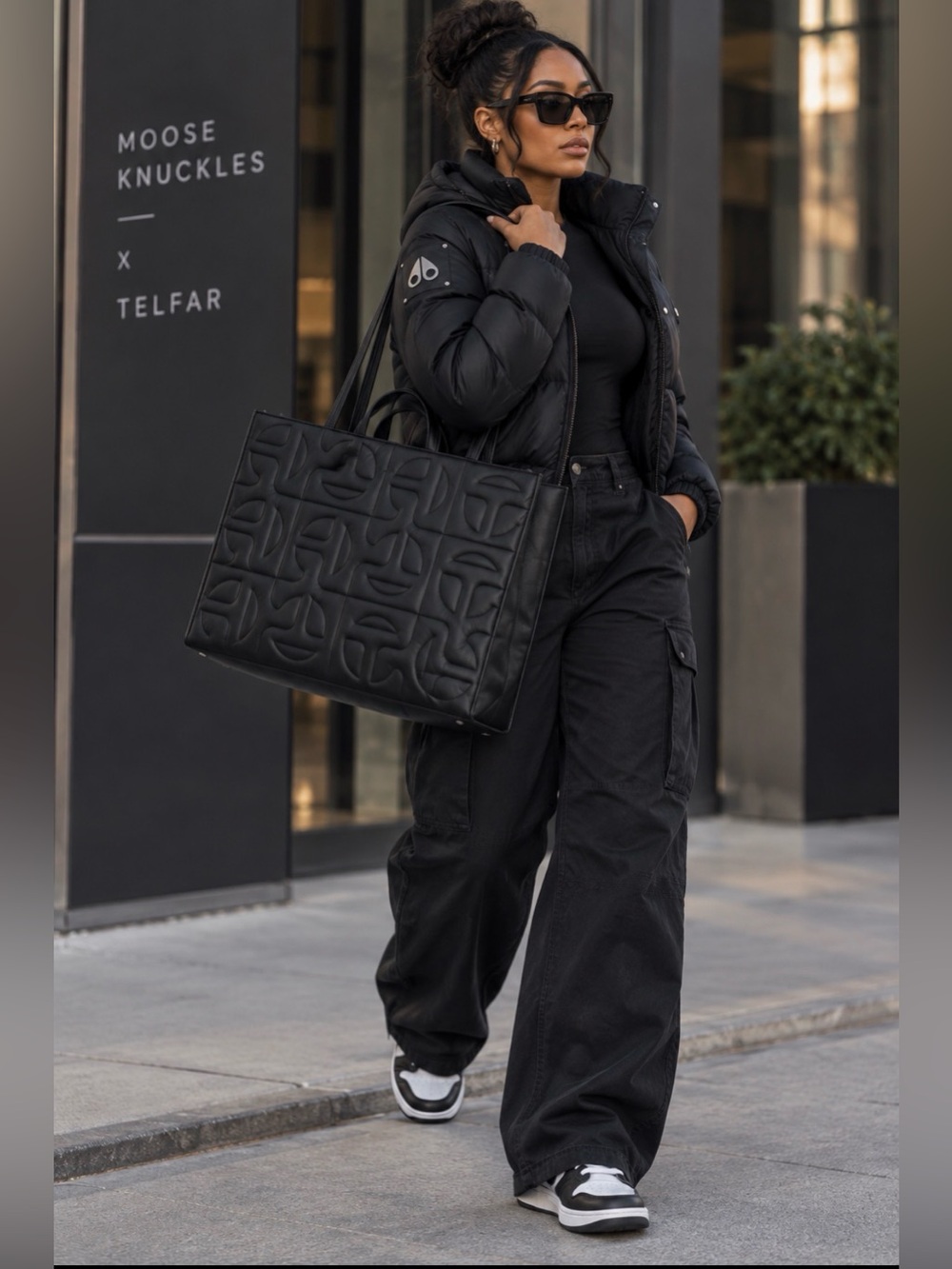 Moose Knuckles and Telfar Collab. Large Tote.